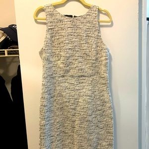 Tweed midi dress